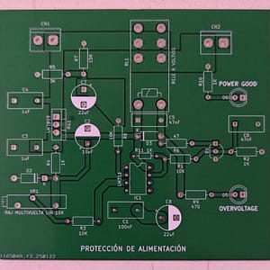 PCB real de protección de alimentación - Diagnóstico