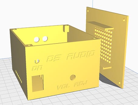 IMG_carcasaSPK_2x3W Diseño 3D - Casas Electronics