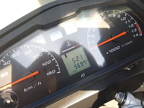 varadero_XL125 Marcador funcionando honda varadero XL125V